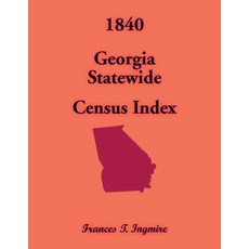 (英文圖書)1840 Georgia Statewide Census Index 平裝版, Heritage Books, 英文
