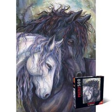 500조각 말 직소퍼즐 PR3587 나누는 교감을 73309ea 1(pc), 1개