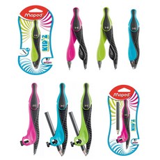 마패드 키즈 연필식 컴퍼스 어린이용 초등학생 중학생 고등학생 사무용 콤파스