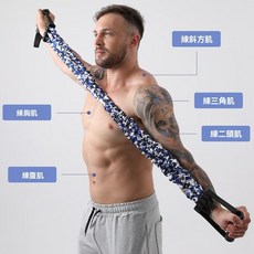 迷彩拉力器健身瑜伽多功能輔助家用健身器材胸肌訓練彈力減肥, 1個, 推薦入手【限時活動】,迷彩紅【75磅】適合大衆女性使用