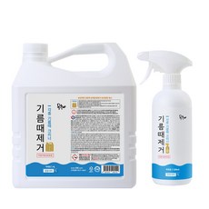 몽블 강력한 주방기름때제거 오븐크리너 500ml+4L, 4.5L, 1세트