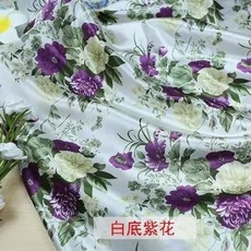 실크원단 프린트 시뮬레이션 실크 새틴 원단 기모노 DIY 바느질 꽃 가정 가구 장식 재료 천 200x150cm, 24) 24  200x150cm, 1개