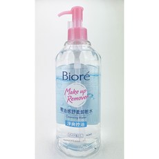 Bioré 舒柔淨膚卸妝水, 1個, 淨爽控油型300ml-藍