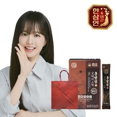 [농협홍삼] 한삼인 홍삼진 굿데이스틱 10ml 100포+쇼핑백, 1세트
