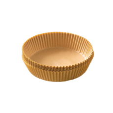 氣炸鍋專用紙 食品級耐高溫烘焙紙 圓形易潔隔油紙, 1個, 烘焙紙本色1只, 50個裝, 20cm