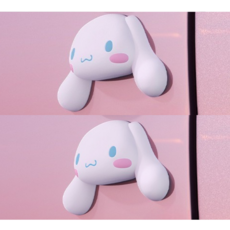 차량용 도어가드 문콕방지 2p, sanrio_시나모롤_화이트, 1세트