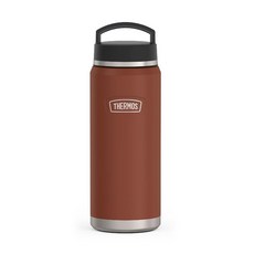 THERMOS ICON SERIES 나사 상단 뚜껑이 있는 물병 - 1.2L(40온스) 안장 스테인리스 스틸 진공 단열
