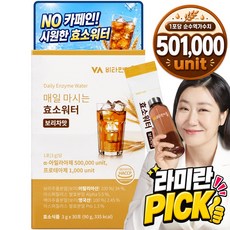 비타민마을 매일 마시는 효소워터 보리차맛, 90g, 1개