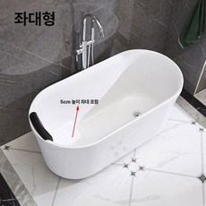 프리미엄 가정용 마사지 아크릴 욕조 서핑 대야 세수 이코노미, 1개, 화이트 프리미엄 시트 1.5m