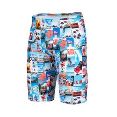 RENOMA 수영복 남성 스냅 4부 수영복(탄탄이)/MS2E231-BU 364042