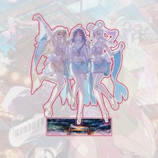 초가구야공주굿즈 초카구야공주 카구야 이로하 야치요 세트 아크릴스탠드 피규어 굿즈, 3, 15cm