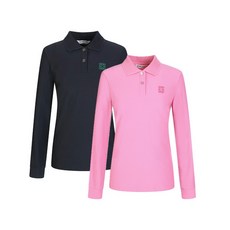 벤제프 여성 등판 로고자수 카라티 봄 티셔츠 BP1MWTS502