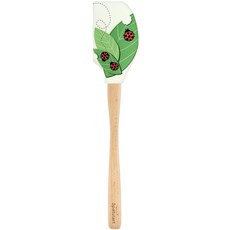 토볼로 우드 핸들드 스패츌러, Ladybug + Leaves, 1개