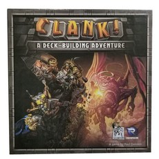 臺灣發貨-英文版桌遊龍穴尋寶Clank game 益智遊戲卡牌卡坦島對決遊戲, Clank龍穴尋寶, 1個