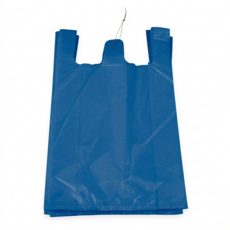 이지그린몰 분리수거 비닐봉투 쓰레기봉투 손잡이봉투(햇대)70매 청색, 1개, 20L