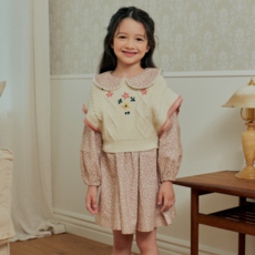 토토헤로스 토토헤로스 TH 블러썸 니트 조끼