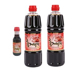 홍일식품 홍게간장 홍게맛장소스900ml 2병, 2개, 900ml