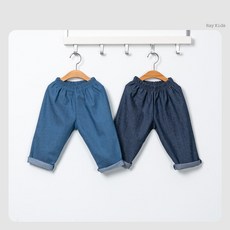 [봄/가을] 데님 미니멀 팬츠