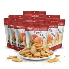 맛지원 건강간식 황도 칩 과일칩 무첨 간식 천연과일 간식 사무실간식 다간어트 간식 휴대용 간식, 10개, 20g