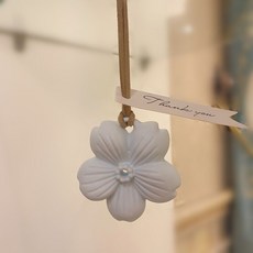 SAINT LAURENT 櫻花擴香石掛飾, 1個, 櫻花藍,許願精靈