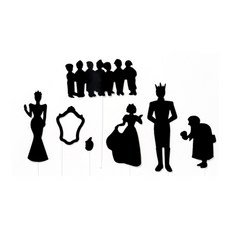 민화샵 종이 그림자놀이 백설공주 S250023A (20개입)