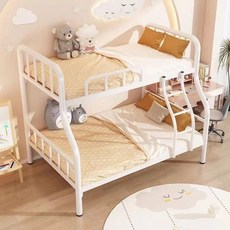프라젯 성인2층침대 이층 사다리 화이트 퀸사이즈, 화이트 90cm 120cm 원목
