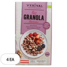 베리발 유기농 베렌 그래놀라, 325g, 4개