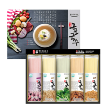 구포국수 명절선물세트 오색국수 답례품, 2세트, 1575g