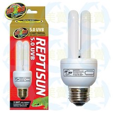 ZOO MED ReptiSun 5.0 UVB 迷你螢光燈泡 13W 爬蟲專用, 1個