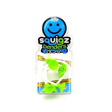 스퀴즈 실리콘 흡착식 블록 밴더스(엘로우그린)