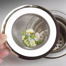 음식물 거름망 스텐 주방 씽크대 배수구망 싱크대 레, 1개