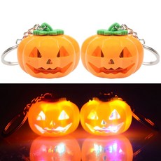 할로윈호박열쇠고리 할로윈 호박 열쇠고리(1P) 파티 불빛 소품 ujd+473VH