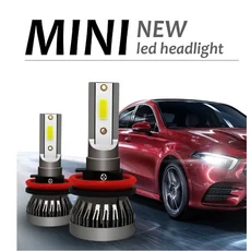 안개등전구 미니 조명 자동 H7 LED H4 전구 H3 H8 H9 H11 9005 9006 9012 6000LM 차량 전조등 H1 6000K 자, 01 6000K, 05 H4/9003/HB2 안녕하세요/소호