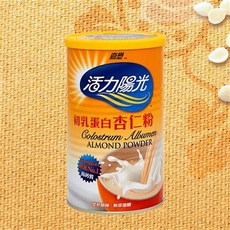 《小瓢蟲生機坊》嘉懋 - 初乳蛋白杏仁粉 500克/罐 沖泡飲品，營養豐富，口感細緻，無添加，全家皆宜, 1個