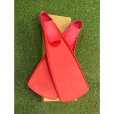 島嶼潛水 GULL WARP FIN 流線型潛水噴射蛙鞋，提升推進力，舒適耐用，多種尺寸可選, 紅 Size L 27-28cm 普通