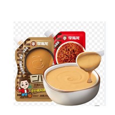 黃氏商行 李海龍芝麻醬二八醬辣椒油套組：麻辣拌、麻辣燙、油潑辣子，多種風味一次滿足, 1個, 花生醬+辣椒醬