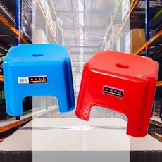 사각의자 대 색상랜덤 27x22.5x23.5cm 사우나의자 욕조의자 화장실의자 간이의자 발받침대 노인