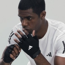 아디다스 피트니스 장갑 아디다스 피트니스 에센셜 트레이닝 헬스 adidas fitness, 블루, 1개