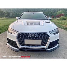JH GROUP MOTOR AUDI 奧迪 17-19年 A4 GT樣式 透明引擎蓋, 1個
