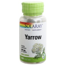 SOLARAY 西洋蓍草補充素食膠囊 320mg, 1個, 100 件