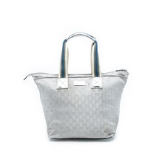 구찌 중고 2016-2025 GG Canvas Web tote bag