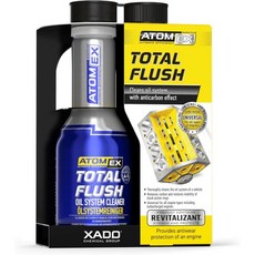 XADO 엔진 오일 시스템 클리너탄소 제거 효과 포함 오염물 및 슬러지 ATOMEX 토탈 플러시 리바이탈라이저병 250ml