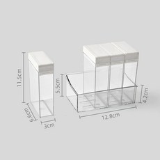전동 문서 세단기, 기본 모델명/품번, 화이트 뚜껑 투명 4팩