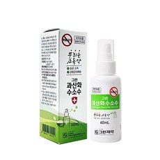 그린제약 과산화수소수 스프레이, 1개, 60ml