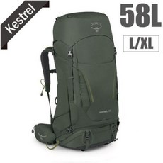 Osprey Kestrel 58 登山背包 L/XL 盆景綠