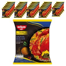 NISSIN 日清 泰式招牌冬蔭咖哩風味炒麵 69g, 30個