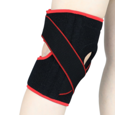 戶外運動加壓護膝 透氣舒適保暖彈簧支撐, 묵인하다