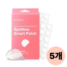 글램업 0.01 36매 초슬림 누드핏 하이드로콜로이드 10mm/12mm 혼합형 패치, 5개, 36개입