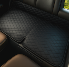 스노우캘리 차량용 뒷자석 확장 접이식 평탄화 차박매트 보드, 올블랙