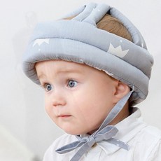 유아 안전 헬멧 아기 머리 보호 쿠션 안전모 유아용 헬멧, 핑크오울, 1개